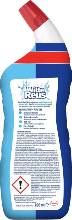 Witte Reus Toiletreiniger - Kracht Actief Gel Oceaan - Voordeelverpakking 10 X 700ml -Huishoud Verkoop 393x1200 2