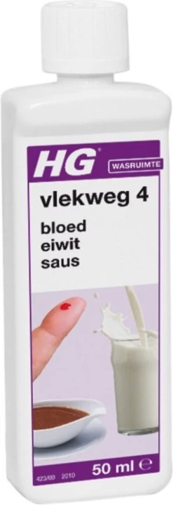 HG Vlekweg 4 - 50ml - Voor Onder Andere Saus En Kruiden -Huishoud Verkoop 412x1200