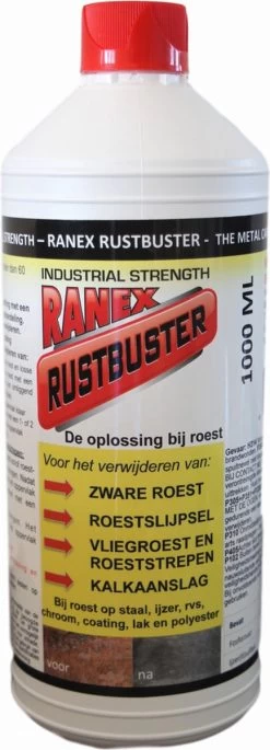 Ranex Rustbuster - Roestverwijderaar 1 Liter 19 Ranex Rustbuster - Roestverwijderaar 1 Liter -Huishoud Verkoop 433x1200