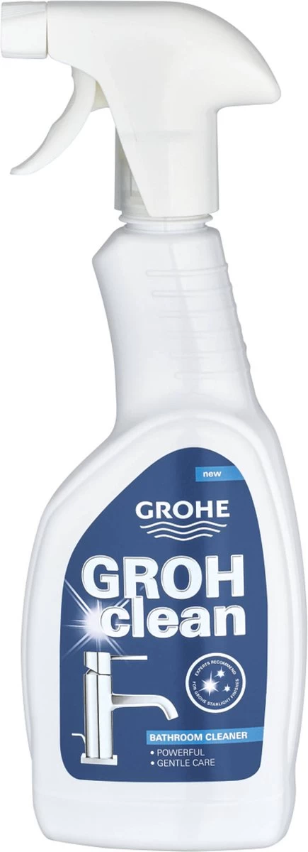 GROHE Grohclean Sproeiflacon Reiniger - 500 Ml - Schoonmaakmiddel - 48166000 1 GROHE Grohclean Sproeiflacon Reiniger - 500 Ml - Schoonmaakmiddel - 48166000