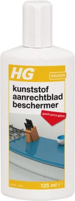 HG Kunststof Aanrechtbladbeschermer - 125ml - Voor Kunststof Oppervlakken -Huishoud Verkoop 450x1200