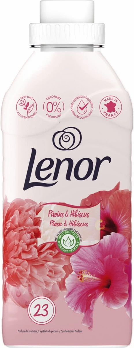 Lenor Pioenroos En Hibiscus Wasverzachter - 8 X 23 Wasbeurten - Voordeelverpakking 2 Lenor Pioenroos En Hibiscus Wasverzachter - 8 X 23 Wasbeurten - Voordeelverpakking - Afbeelding 2