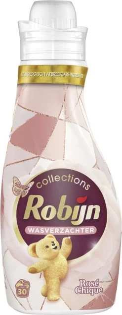 Robijn Collections Rosé Chique Wasverzachter - 8 X 30 Wasbeurten - Voordeelverpakking -Huishoud Verkoop 467x1200