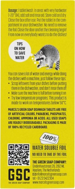 Marcel's Green Soap Vaatwastabletten Grapefruit & Limoen - 25 Stuks 16 Marcel's Green Soap Vaatwastabletten Grapefruit & Limoen - 25 Stuks -Huishoud Verkoop 478x1200 6