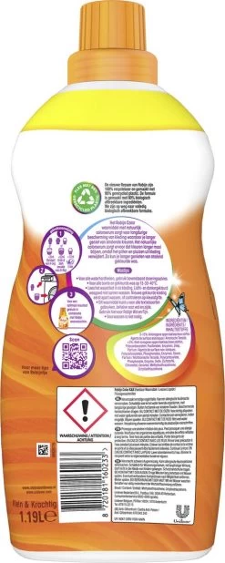 Robijn Klein & Krachtig Classics Color Vloeibaar Wasmiddel - 2 X 34 Wasbeurten - Voordeelverpakking 10 Robijn Klein & Krachtig Classics Color Vloeibaar Wasmiddel - 2 X 34 Wasbeurten - Voordeelverpakking -Huishoud Verkoop 480x1200