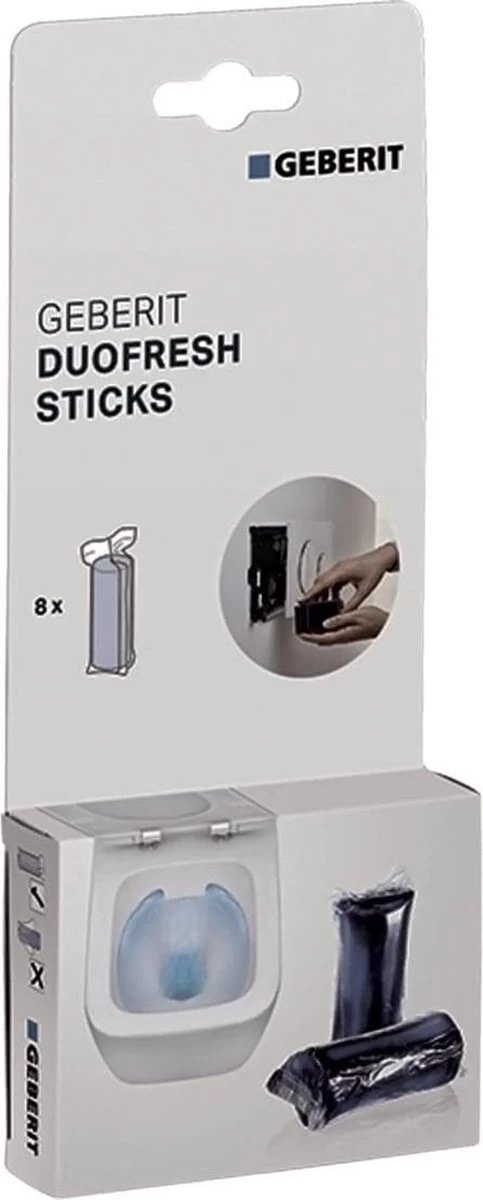 Geberit DuoFresh Sticks 1 Verpakking Met 8 Stuks 1 Geberit DuoFresh Sticks 1 Verpakking Met 8 Stuks