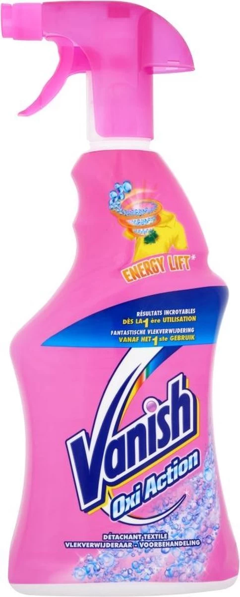 Vanish Oxi Action Spray Voorbehandeling - 750 Ml - Vlekverwijderaar 4 Vanish Oxi Action Spray Voorbehandeling - 750 Ml - Vlekverwijderaar - Afbeelding 4