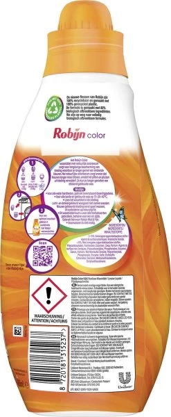 Robijn Klein & Krachtig Classics Color Vloeibaar Wasmiddel - 8 X 19 Wasbeurten - Voordeelverpakking -Huishoud Verkoop 494x1200 1