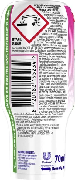Cif CleanBoost Power & Shine Allesreiniger Ecorefill Capsules - 10 X 70 Ml - Voordeelverpakking -Huishoud Verkoop 500x1200