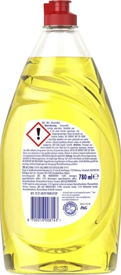 Dreft Platinum - Quickwash - Citroen - Vloeibaar Afwasmiddel - Voordeelverpakking 8 X 780 Ml -Huishoud Verkoop 528x1200 3