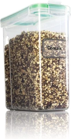 TNM Luxe Luchtdichte Voorraadbussen Set (4x2,5L) – Voorraadpotten - 4 Kleuren 11 TNM Luxe Luchtdichte Voorraadbussen Set (4x2,5L) – Voorraadpotten - 4 Kleuren -Huishoud Verkoop 616x1200 5