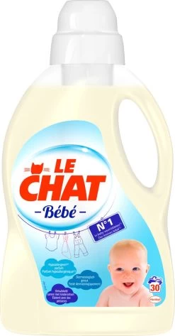 Le Chat Baby Gel - Vloeibaar Wasmiddel - 30 Wasbeurten 11 Le Chat Baby Gel - Vloeibaar Wasmiddel - 30 Wasbeurten -Huishoud Verkoop 626x1200