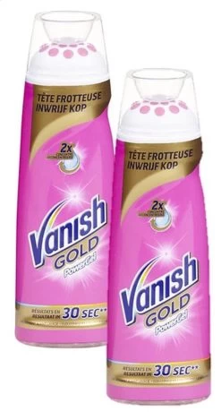Vanish Oxi Action Gold Powergel Vlekverwijderaar - 200ml X2 -Huishoud Verkoop 632x1200 2