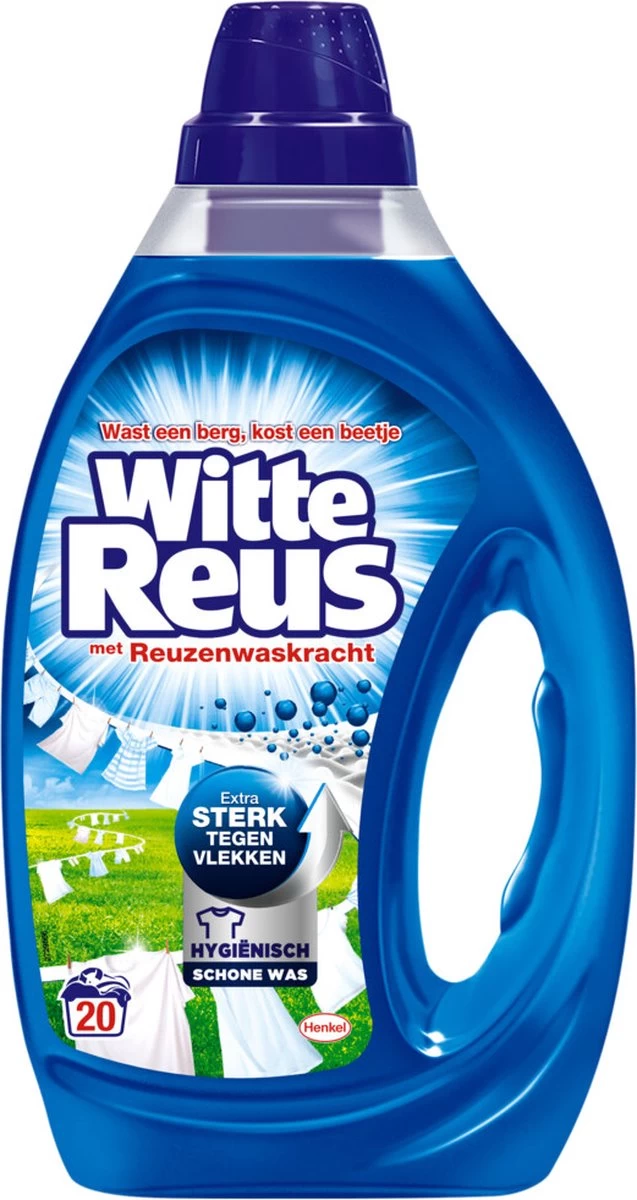 Witte + Frisse + Zwarte Reus Vloeibaar Wasmiddel Voordeel Pakket 3 Witte + Frisse + Zwarte Reus Vloeibaar Wasmiddel Voordeel Pakket - Afbeelding 3