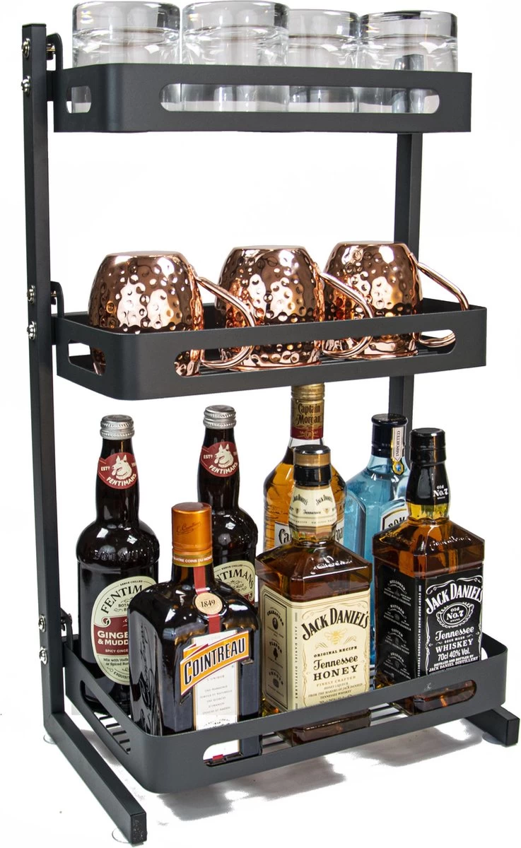 Chefs Cuisine Kruidenrek - Kruidenrek Staand - Keukenrek -aanrecht Organizer - Bureau Organizer - Keuken Organizers - Roestvrij Staal 2 Chefs Cuisine Kruidenrek - Kruidenrek Staand - Keukenrek -aanrecht Organizer - Bureau Organizer - Keuken Organizers - Roestvrij Staal - Afbeelding 2