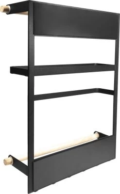 QUVIO Keukenrekje Van Metaal Magnetisch - Kruidenrek - Keuken Opbergrek Voor Kruiden, Handdoeken En Opscheplepels - Zwart 17 QUVIO Keukenrekje Van Metaal Magnetisch - Kruidenrek - Keuken Opbergrek Voor Kruiden, Handdoeken En Opscheplepels - Zwart -Huishoud Verkoop 741x1200 3