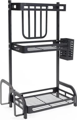 Sens Design Kruidenrek Staand – Keukenrek Voor Kruidenpotjes - Zwart -Huishoud Verkoop 773x1200 5