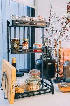 Sens Design Kruidenrek Staand – Keukenrek Voor Kruidenpotjes - Zwart -Huishoud Verkoop 799x1200 7