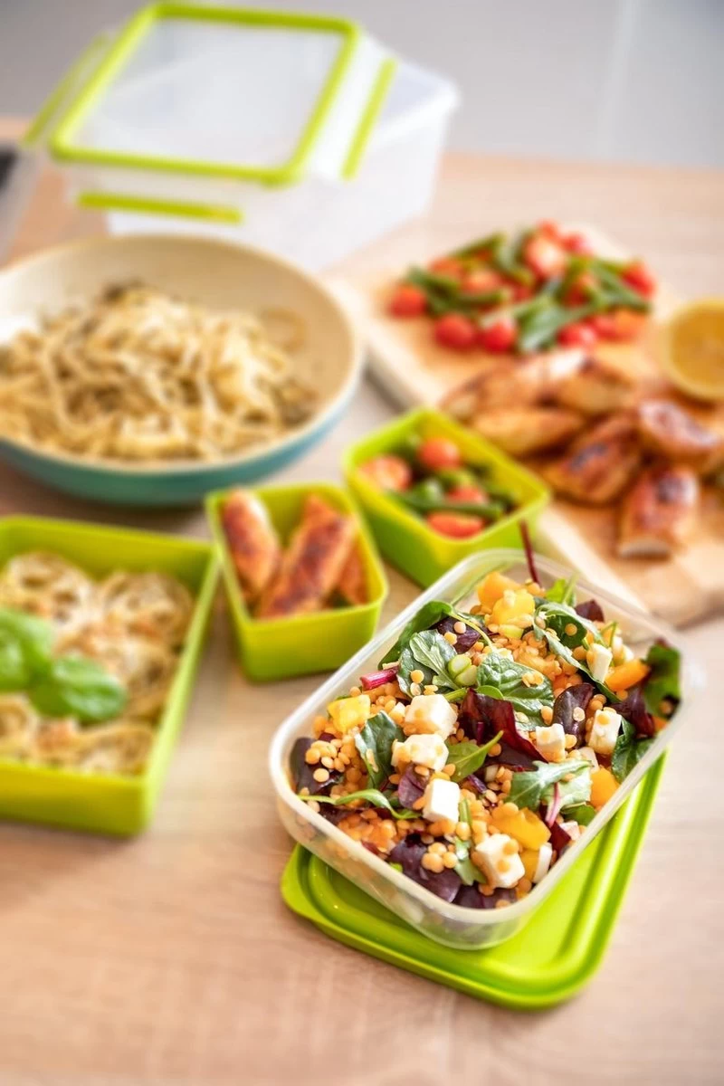 Tefal Masterseal To Go Lunchbox XL - 2,2L - Met Inlays 3 Tefal Masterseal To Go Lunchbox XL - 2,2L - Met Inlays - Afbeelding 3