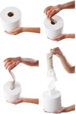 Poetsrol Tork M2 121206 2-laags - 20cm X 160m - 6 Rollen 17 Poetsrol Tork M2 121206 2-laags - 20cm X 160m - 6 Rollen -Huishoud Verkoop 801x1200