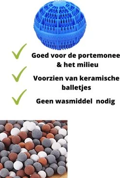 Merkloos V&P Wasbol Set Van 2 - Ecologische Wasbal - Keramische Balletjes - Duurzaam - Blauw - Wasmachine Reiniger - Wasmachine - Zonder Gebruik Van Wasmiddel 6 Merkloos V&P Wasbol Set Van 2 - Ecologische Wasbal - Keramische Balletjes - Duurzaam - Blauw - Wasmachine Reiniger - Wasmachine - Zonder Gebruik Van Wasmiddel -Huishoud Verkoop 808x1200 3