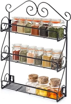 KitchenBrothers Kruidenrek - Staand En Ophangbaar - Voor 21 Potjes - 3 Laags - Metaal 11 KitchenBrothers Kruidenrek - Staand En Ophangbaar - Voor 21 Potjes - 3 Laags - Metaal -Huishoud Verkoop 814x1200 3