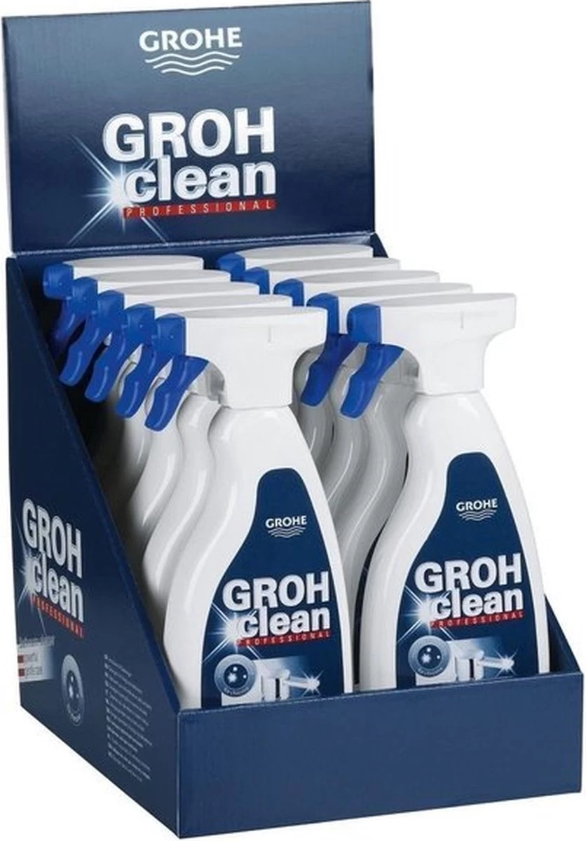 GROHE Grohclean Sproeiflacon Reiniger - 500 Ml - Schoonmaakmiddel - 48166000 3 GROHE Grohclean Sproeiflacon Reiniger - 500 Ml - Schoonmaakmiddel - 48166000 - Afbeelding 3