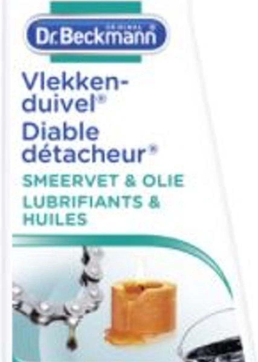 Dr. Beckmann Vlekkenduivel Smeervet & Olie 50 Ml 3 Dr. Beckmann Vlekkenduivel Smeervet & Olie 50 Ml - Afbeelding 3