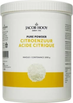 Jacob Hooy Citroenzuur Meelkristal 1 Kg