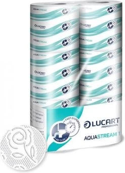 Toiletpapier Aquastream Snel Oplosbaar (6-pack)
