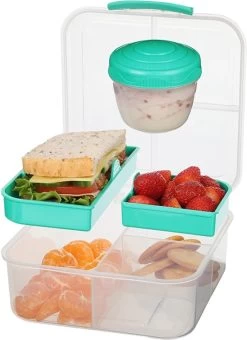 Sistema To Go Bento Cube Lunchbox Limegroen -Huishoud Verkoop 872x1200