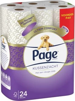 Page Toiletpapier - Kussenzacht Wc Papier - Voordeelverpakking - 24 Rollen 15 Page Toiletpapier - Kussenzacht Wc Papier - Voordeelverpakking - 24 Rollen -Huishoud Verkoop 896x1200