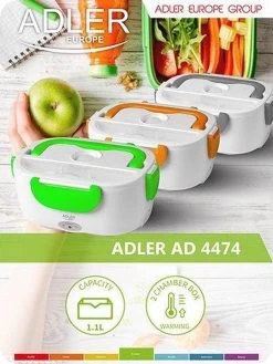 Adler AD 4474 Grijze Elektrische Lunchbox -Huishoud Verkoop 900x1200 20