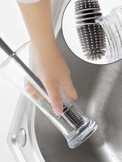 Merkloos Afwasborstel Voor Lange Glazen - Siliconenborstel Lange Glazen - Baby Flessenborstel - Duurzame Afwasborstel - Siliconen Afwasborstel -Huishoud Verkoop 905x1200