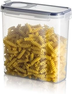 TNM Luxe Luchtdichte Voorraadbussen Set Zwart (4x2,5L), Voorraadpotten, Voedselcontainer Met Deksel, Vershouddoos -Huishoud Verkoop 920x1200 1