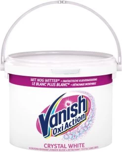 Vanish Oxi Action Crystal White Base Poeder - Voor Witte Was - 2,4 Kg 17 Vanish Oxi Action Crystal White Base Poeder - Voor Witte Was - 2,4 Kg -Huishoud Verkoop 958x1200