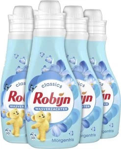 Robijn Classics Morgenfris Wasverzachter - 4 X 30 Wasbeurten - Voordeelverpakking -Huishoud Verkoop 976x1200